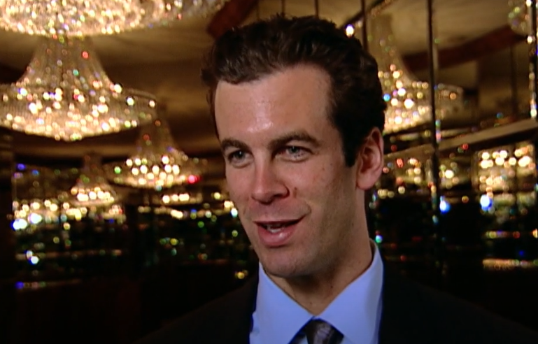 A screenshot of the TV show The Bachelor