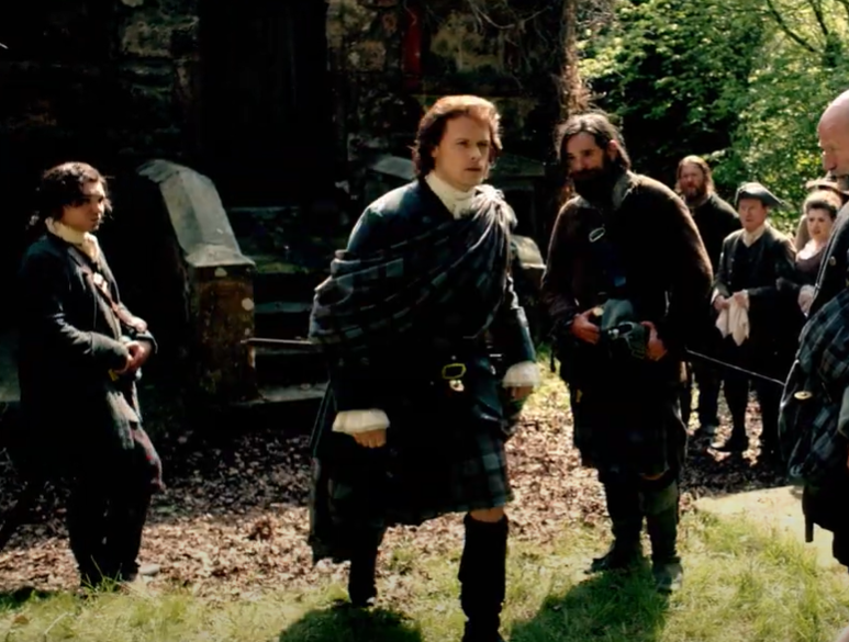 Screenshot of the TV Show Outlander