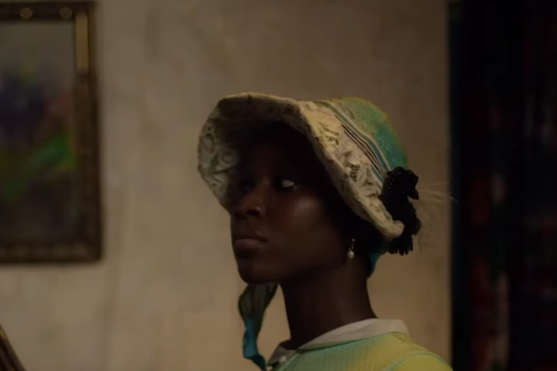 Screenshot of the short movie Conversations from the Past (2024)