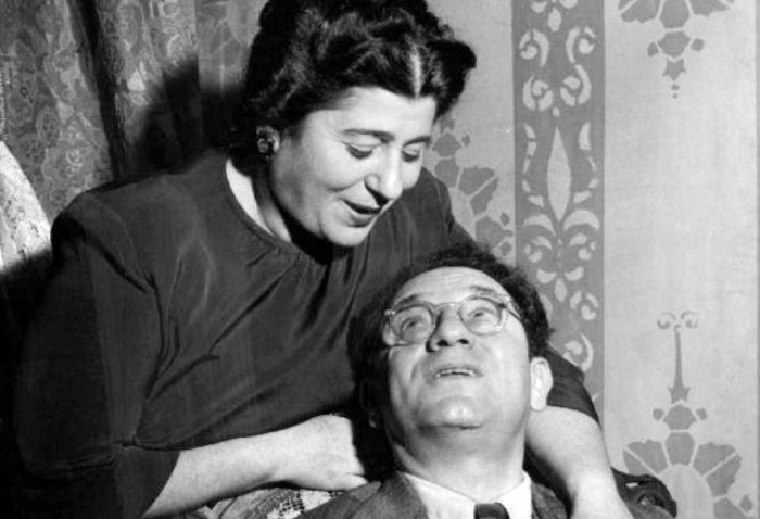 Photo of Gertrude Berg and Philip Loeb