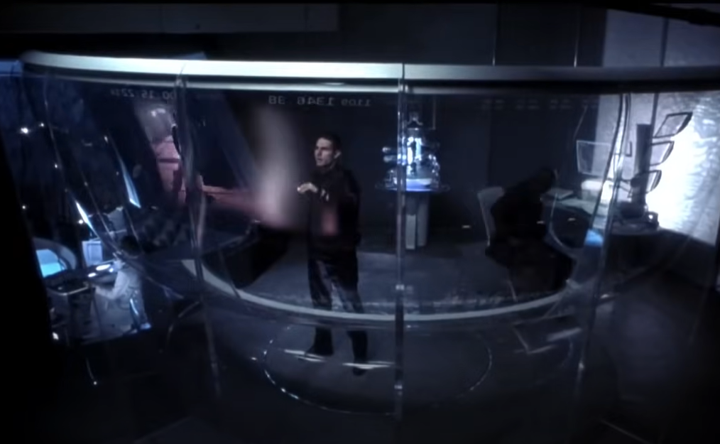 Screenshot from the movie Minority Report (2002)