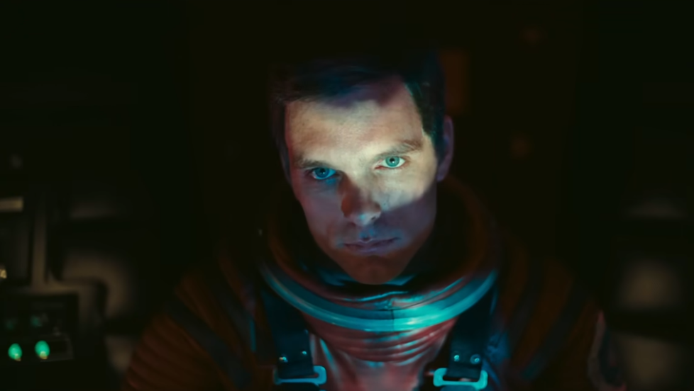 Screenshot from the movie 2001: A Space Odyssey (1968)