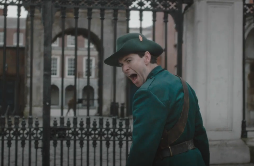 A screenshot of the TV Show Rebellion