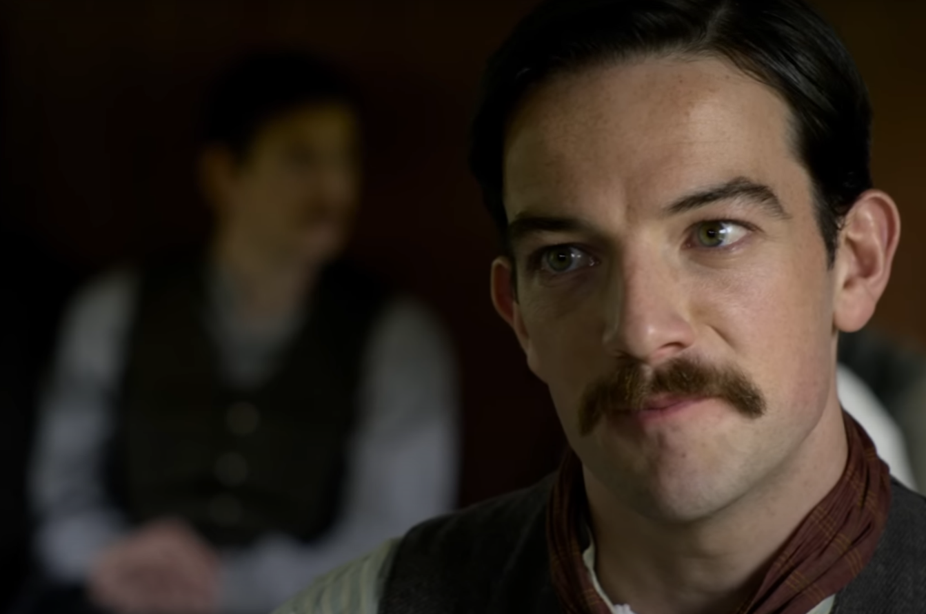 A screenshot of the TV Show The English Game