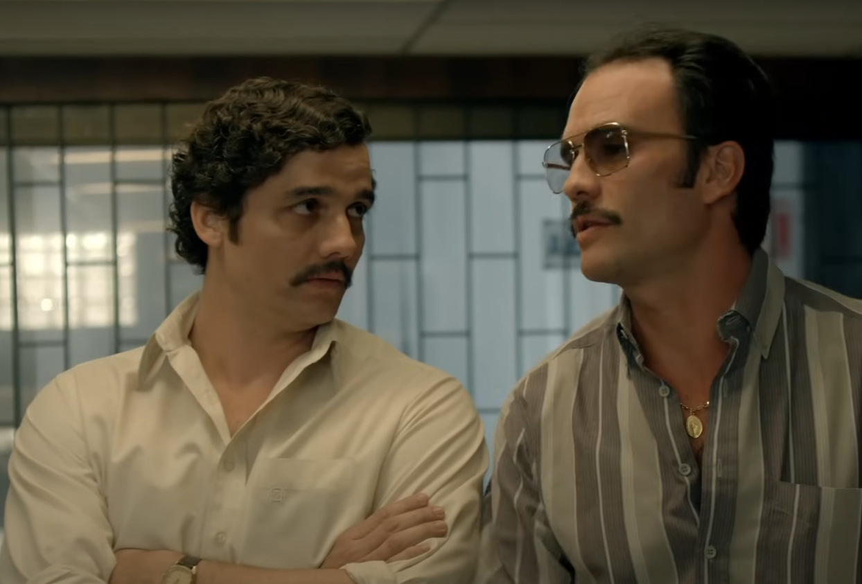 A screenshot of the TV Show Narcos