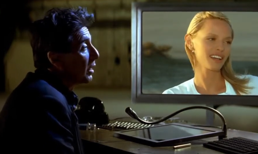 Screenshot from the movie S1m0ne (2002)