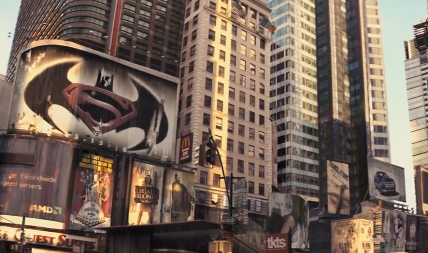 Screenshot from the movie I Am Legend (2007)