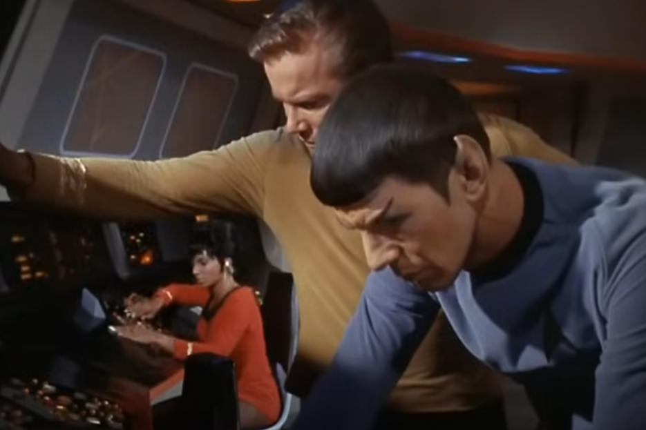 A screenshot of the TV Show Star Trek: The Original Series