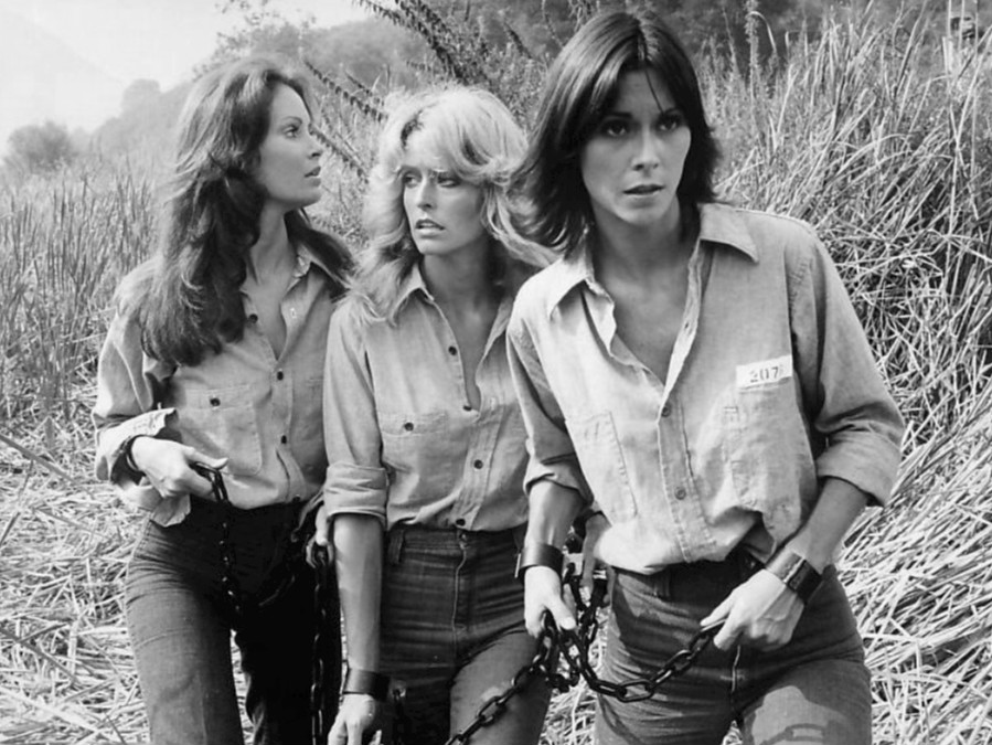 Photo of the original cast of the television series Charlie's Angels