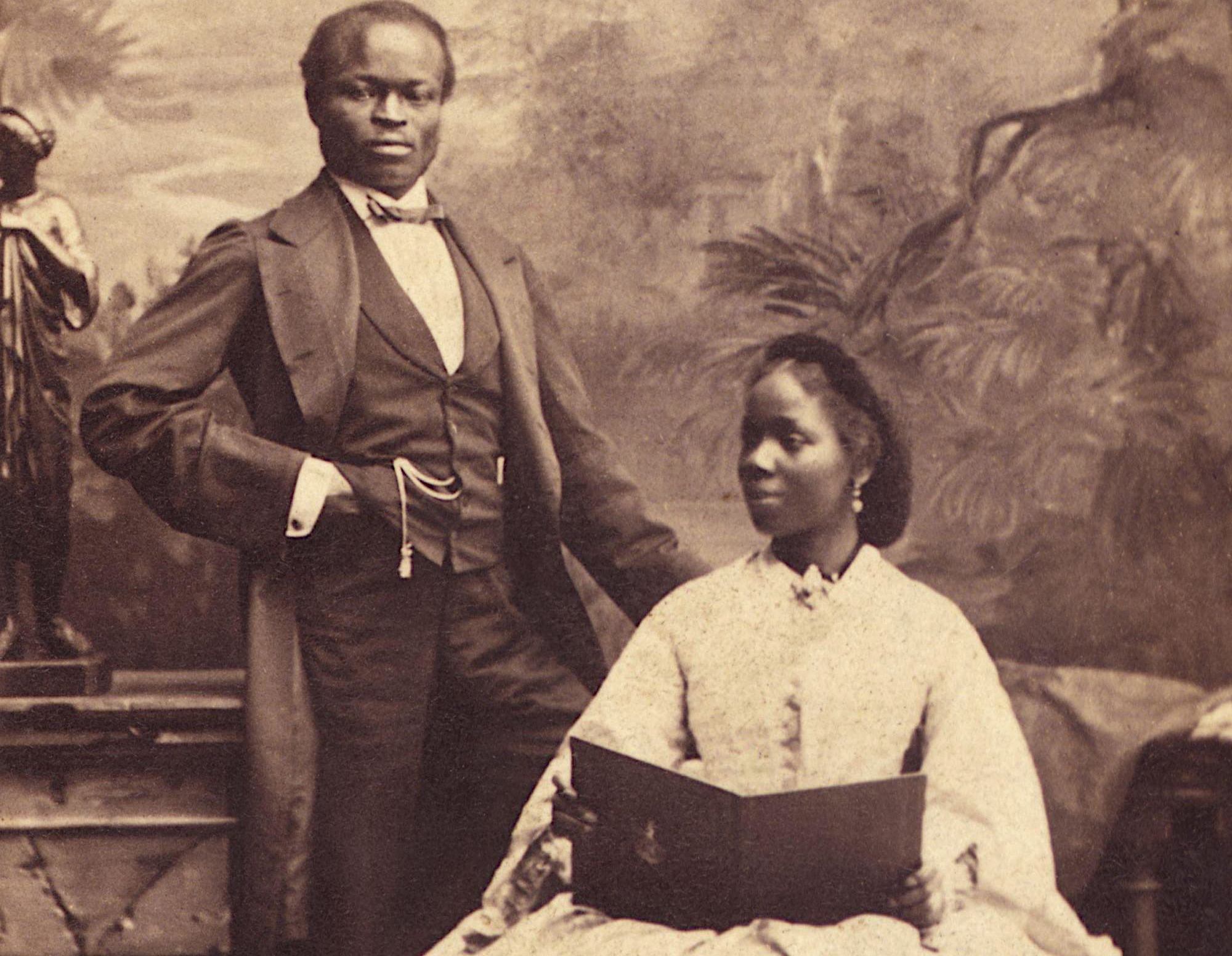 James Pinson Labulo Davies And Sara Forbes Bonetta portrait