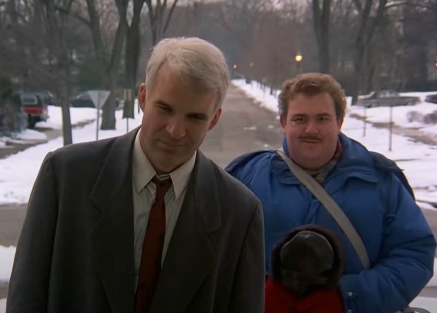 Screenshot from the film Planes, Trains and Automobiles (1987)