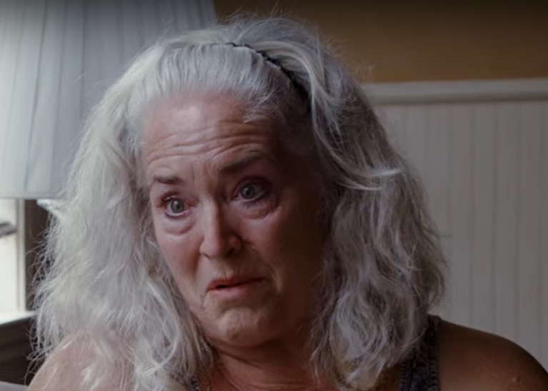 Screenshot from the film Krisha (2015)