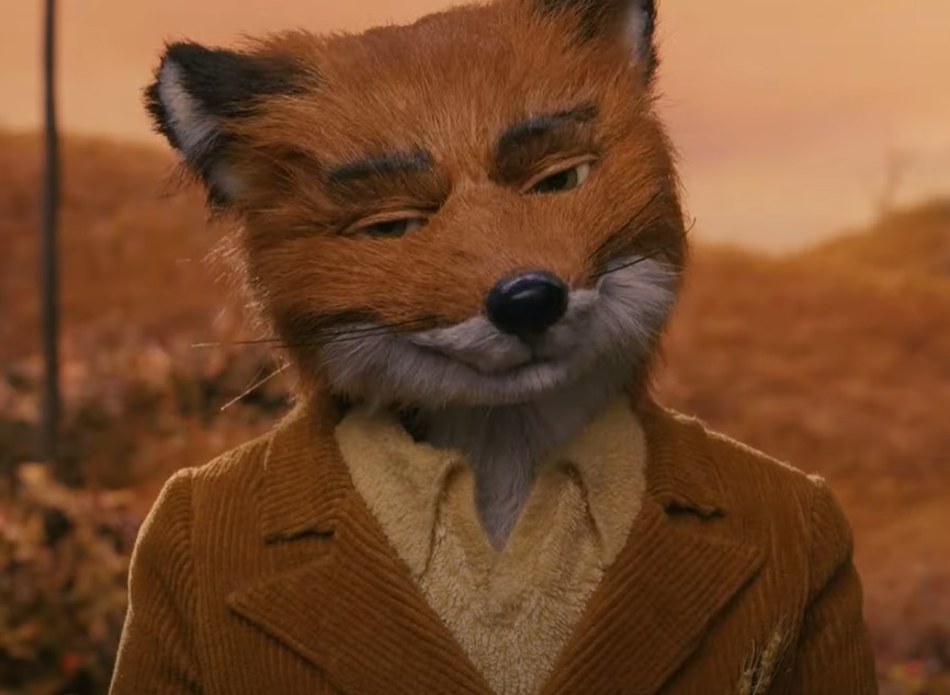 Screenshot from the animated film Fantastic Mr. Fox (2002)