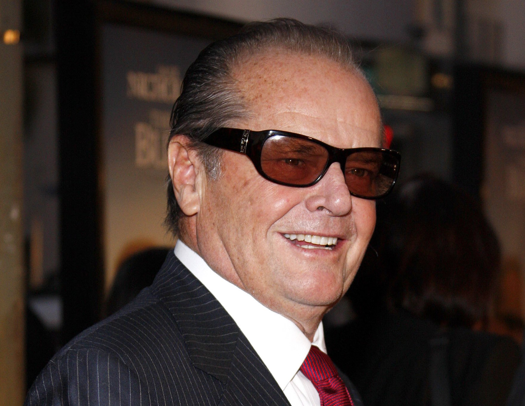 Jack Nicholson at the World premiere of 'The Bucket List'