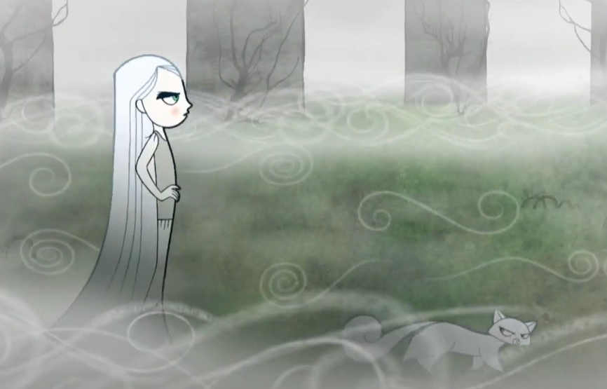 A screenshot of the animated movie The Secret of the Kells