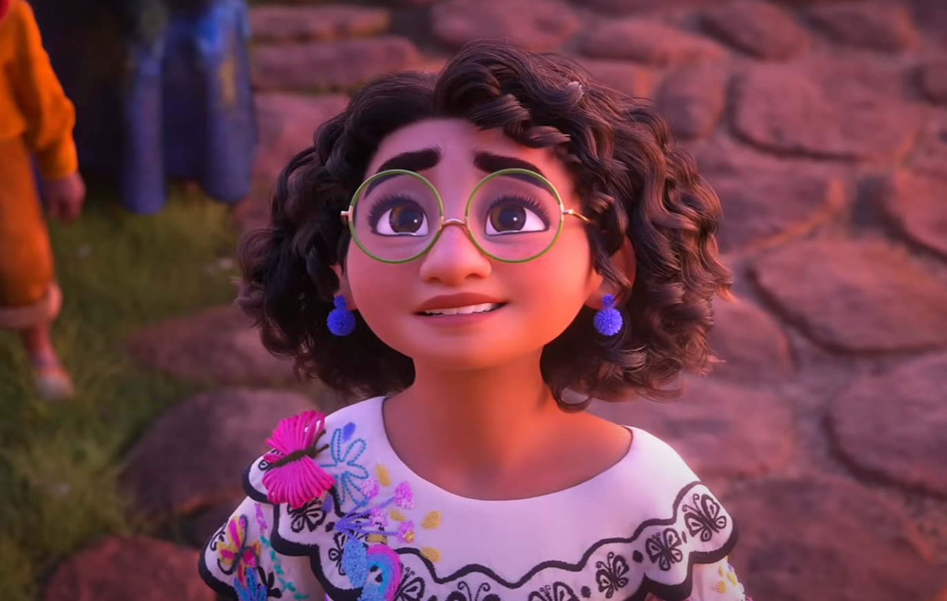 A screenshot of the animated movie Encanto