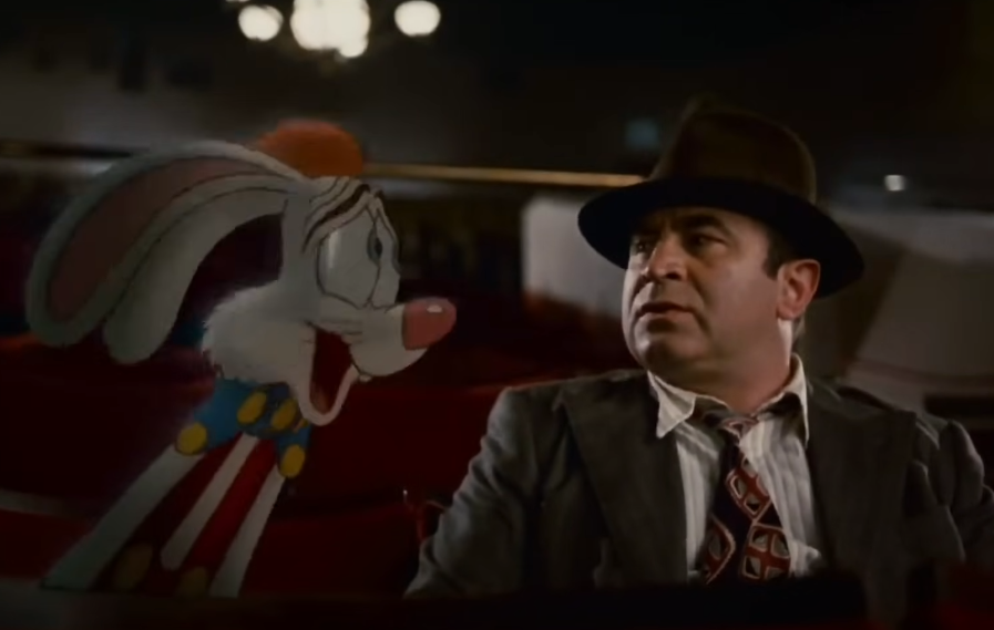 A screenshot of the animated movie Who Framed Roger Rabbit