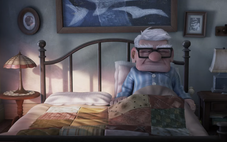 A screenshot of the animated movie Up