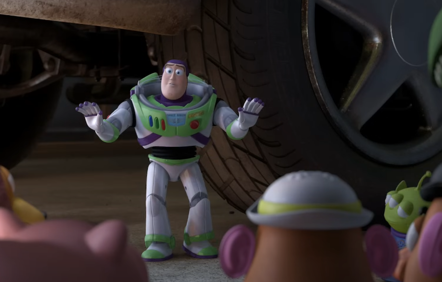 A screenshot of the animated movie Toy Story 3