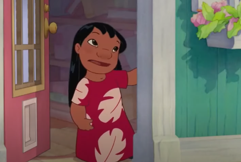 A screenshot of the animated movie Lilo & Stitch 2: Stitch Has a Glitch