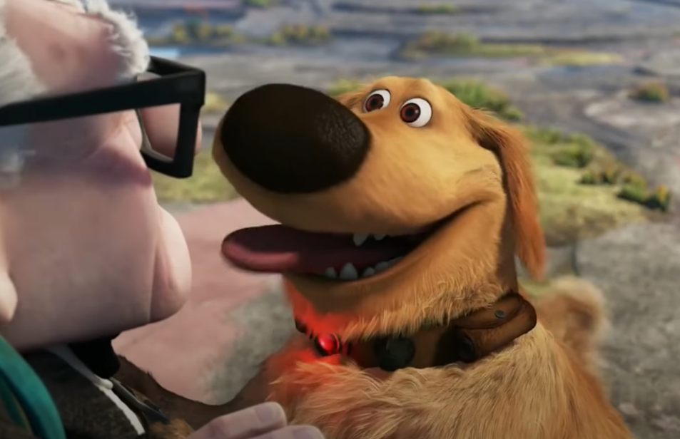 A screenshot of the animated movie Up