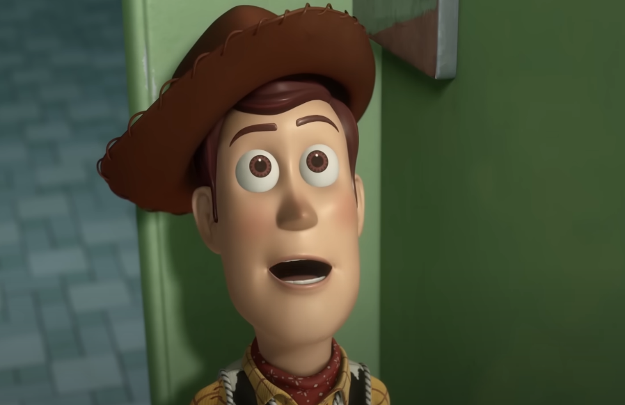 A screenshot of the animated movie Toy Story 3
