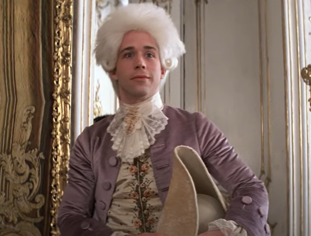 Screenshot from the film Amadeus (1984)
