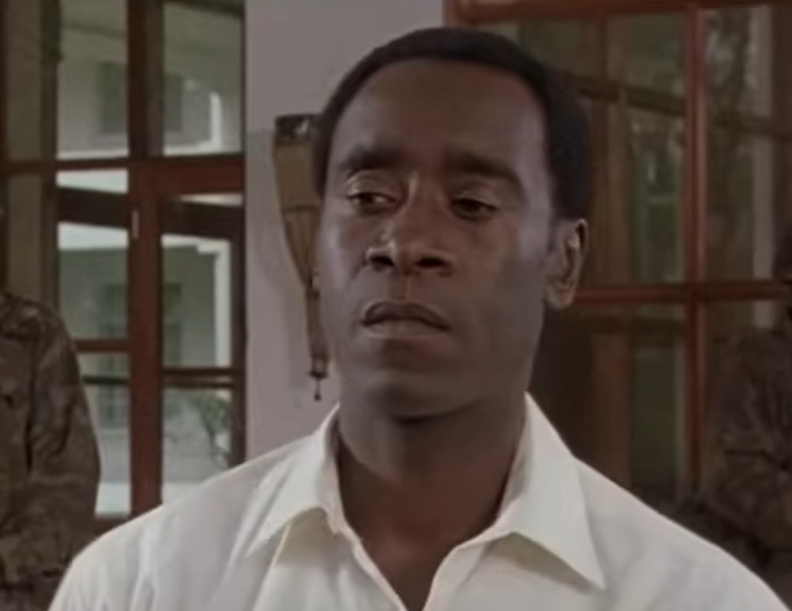 Screenshot from the film Hotel Rwanda (2004)