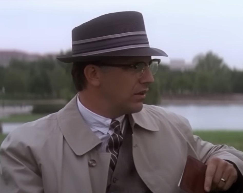 Screenshot from the film JFK (1991)