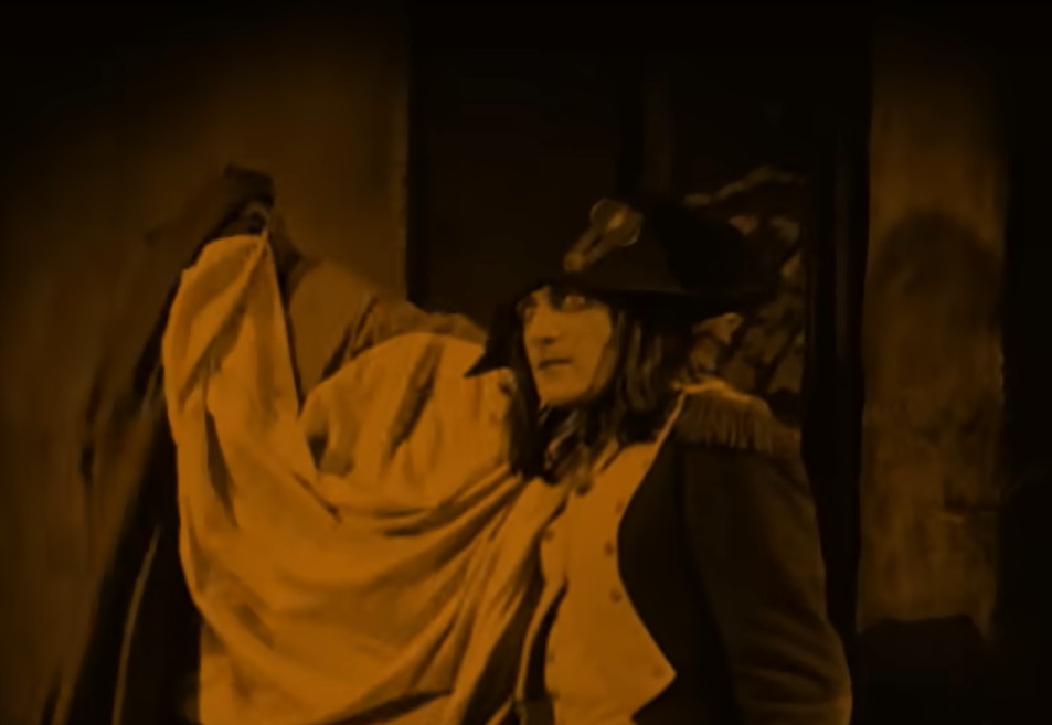 Screenshot from the film Napoléon (1927)