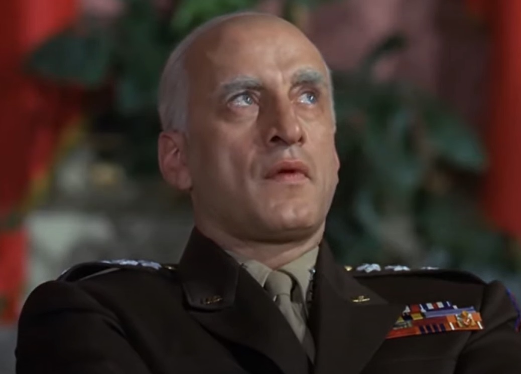 Screenshot from the film Patton (1970)