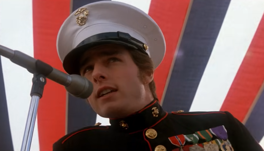 Screenshot from the movie Born on the Fourth of July (1989)