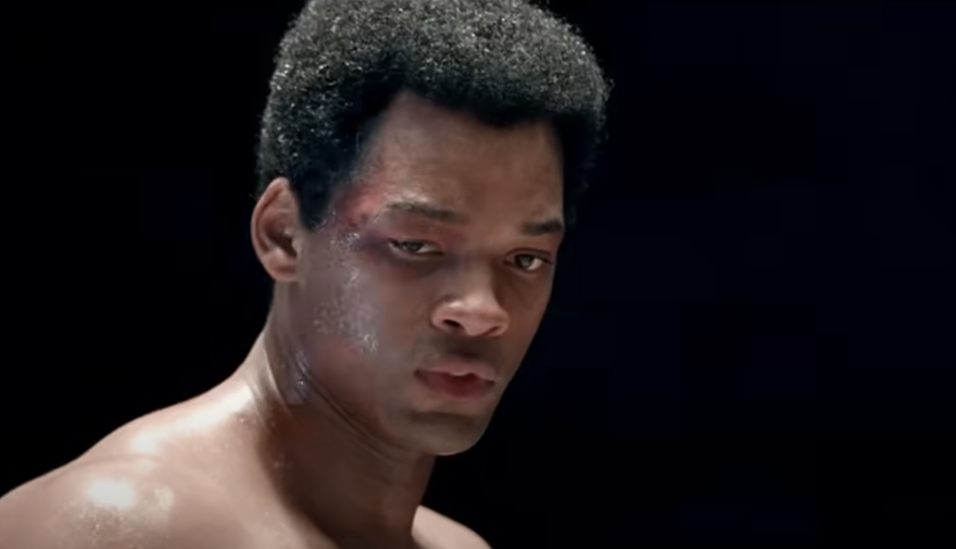 Screenshot from the movie Ali (2001)