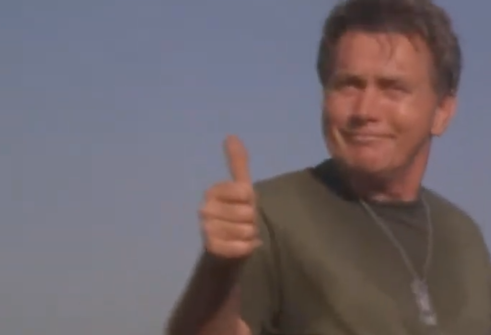 Screenshot from the movie Hot Shots! Part Deux (1993)