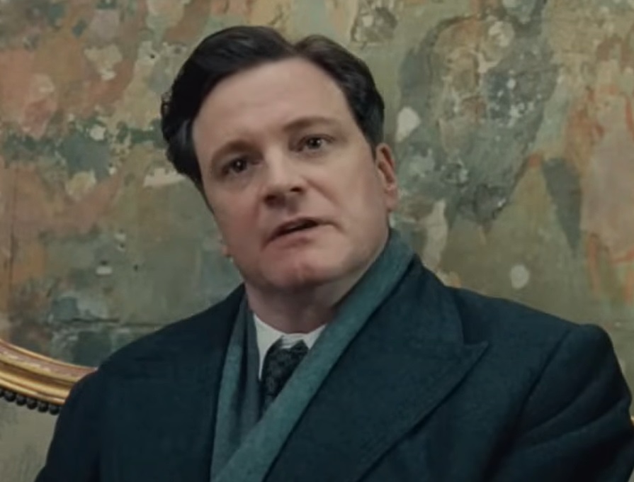 Screenshot from the film The King's Speech (2010)