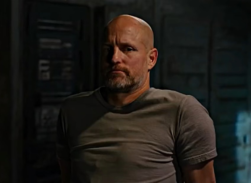 A visually captivating still taken from a pivotal moment in the film War for the Planet of the Apes (2017)