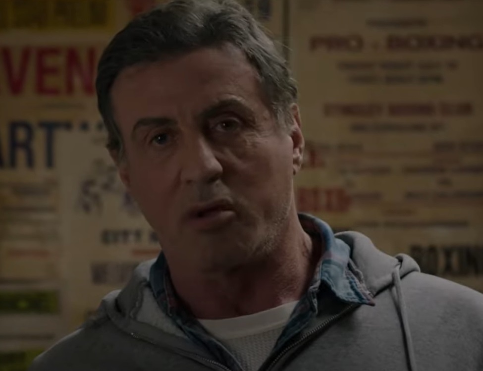 A visually captivating still taken from a pivotal moment in the film Creed (2015)