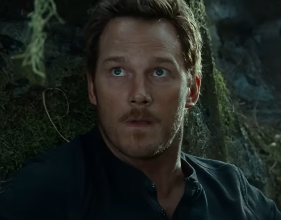 A visually captivating still taken from a pivotal moment in the film Jurassic World Dominion (2022)