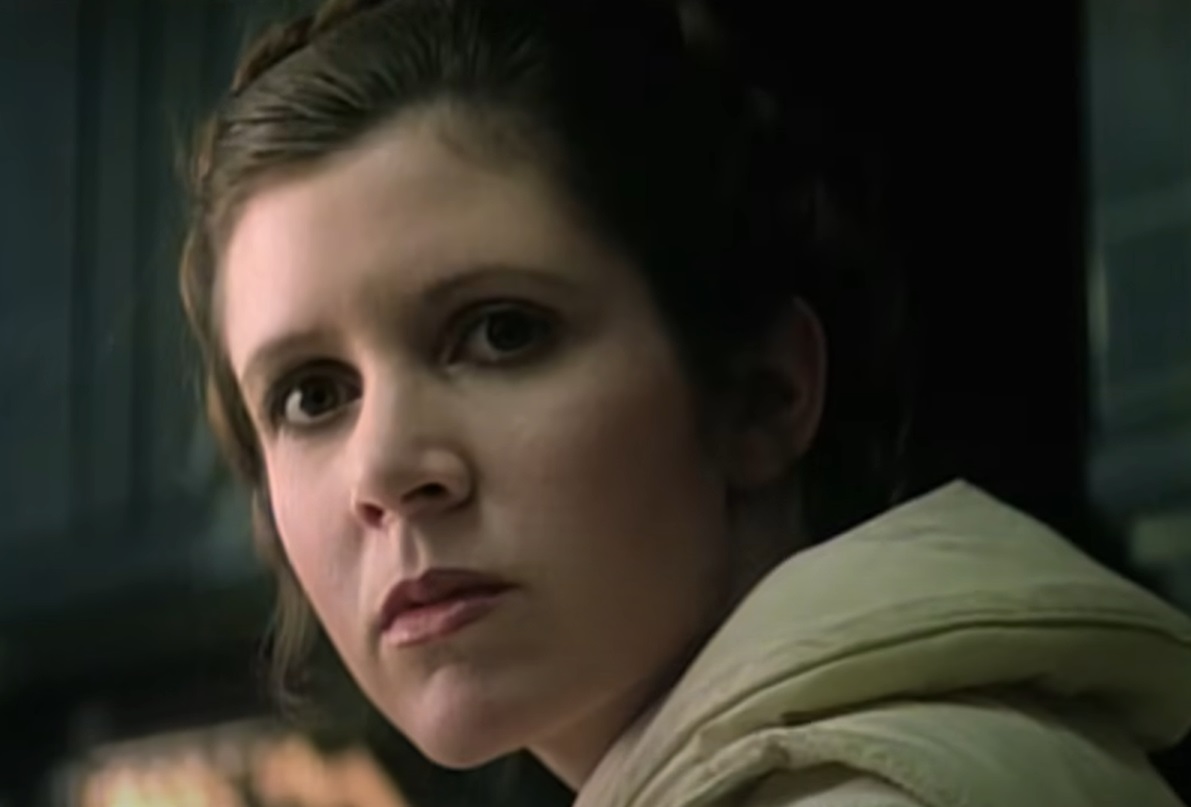 A visually captivating still taken from a pivotal moment in the film Star Wars: Episode V – The Empire Strikes Back (1980)