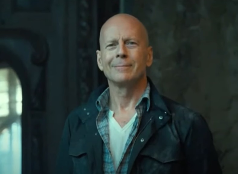 A visually captivating still taken from a pivotal moment in the film A Good Day to Die Hard (2013)