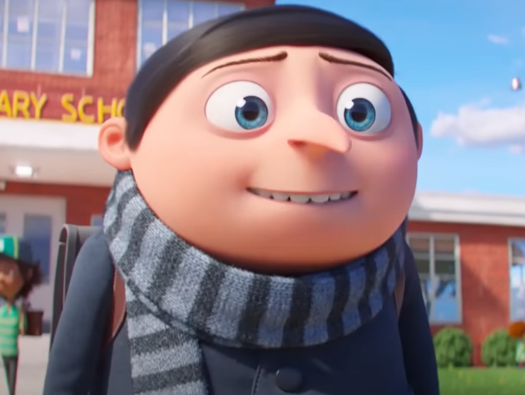 A visually captivating still taken from a pivotal moment in the film Minions: The Rise of Gru (2022)