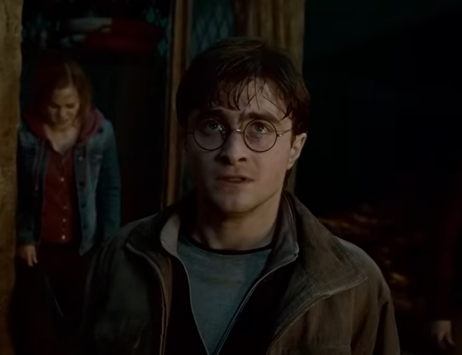 A visually captivating still taken from a pivotal moment in the film Harry Potter and the Deathly Hallows – Part 2 (2011)