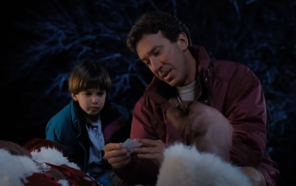Screenshot of the movie The Santa Clause
