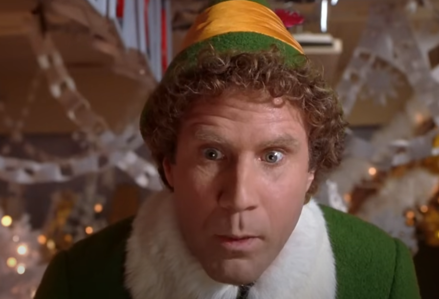 Screenshot of the movie Elf
