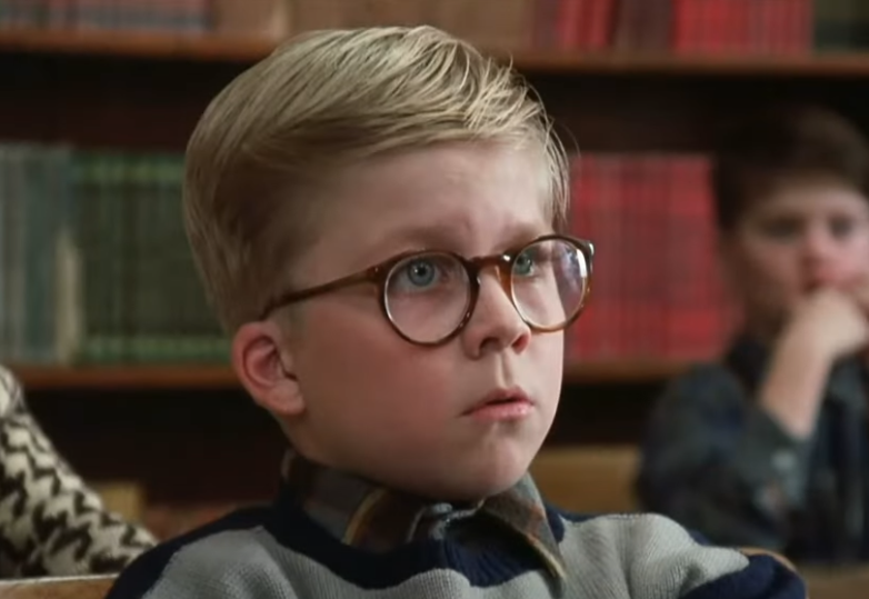 Screenshot of the movie A Christmas Story