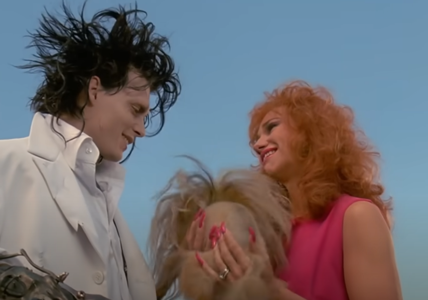 Screenshot of the movie Edward Scissorhands