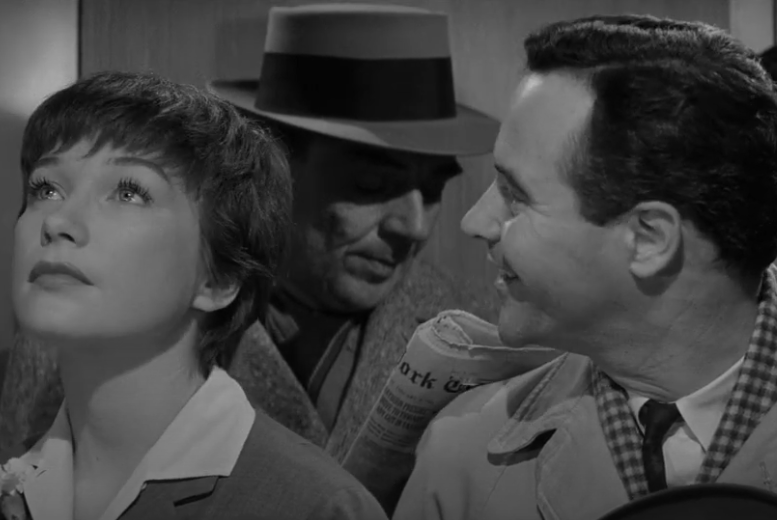 Screenshot of the movie The Apartment