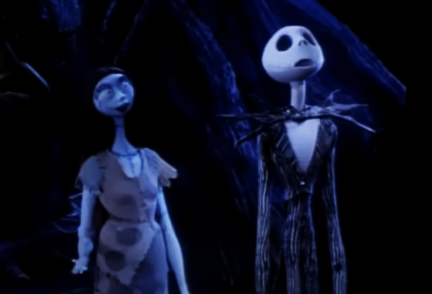Screenshot of the movie The Nightmare Before Christmas