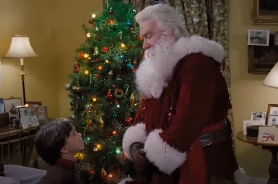 Screenshot of the movie The Santa Clause