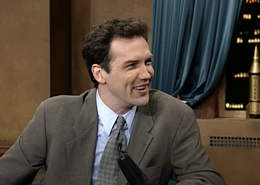 Norm Macdonald in suit